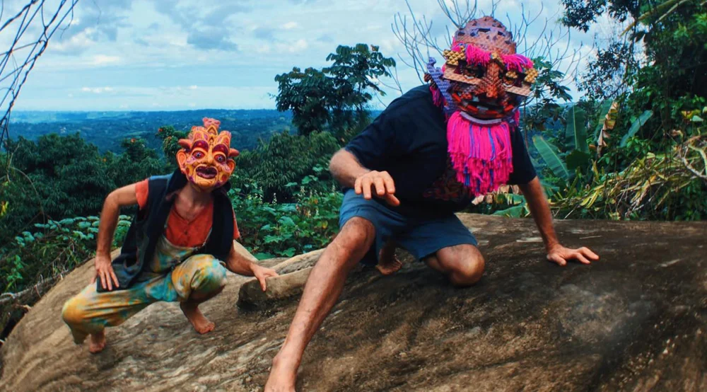 Colorful creations at the Casa Múcaro mountain setting